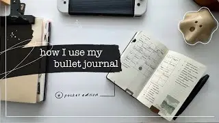 how I use my pocket bullet journal | LindseyScribbles