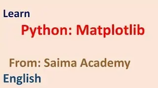 Python: Histogram Using Matplotlib: English