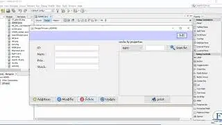 Part 8: programming in NetBeans how to delete data into MYSQLdata base