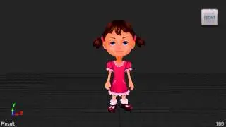 [unity] Project name Naughty Who?: Character Textures and Animation #gamedev