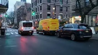 Европейский район в Бруклине. Зима в Нью Йорке закончилась. Montague Street. January 25, 2024