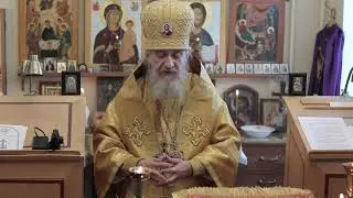 Проповедь епископа Амвросия (Тимрота) в неделю 27-ю по Пятидесятнице, 18 декабря 2022 г.