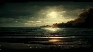 Relaxing Flute and Ocean Waves Sounds - Stress Relief, Meditation music