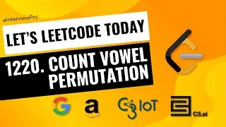 1220. Count Vowel Permutation  | C# | LeetCode Hard | Dynamic programming