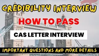 Credibility Interview Pass kesy karain - UK 🇬🇧 Study Visa 2024