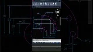 AutoCAD 2D Exercise Using Arc & Offset Tools | Engineering Drawing Tutorial 