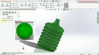 #SOLIDWORKS TUTORIAL   HOW TO SKETCH WATER BOTTLE#