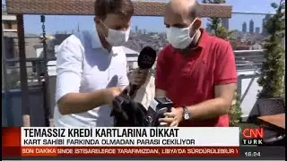 CNN Türk | Doç. Dr. Ali Murat Kırık | Temassız kredi kartı dolandırıcıları gizlice para çekiyorlar!