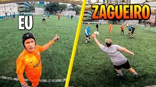 O Zagueiro me salvou de tomar uma Goleada, e até foi pro Gol!