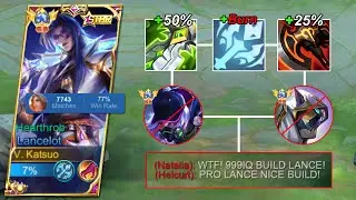 GLOBAL LANCELOT BEST BUILD TO DOMINATE AGGRESSIVE ENEMIES!! 🔥 BEST LANCE BUILD AND EMBLEM 2023!