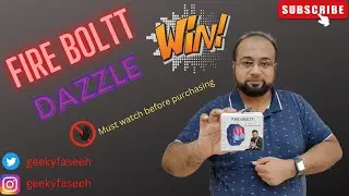 Fireboltt Dazzle | Fireboltt smartwatch | Giveaway