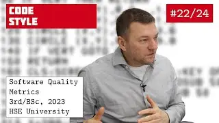 SQM 22/24: Code Style [software quality crash course] [eng sub]
