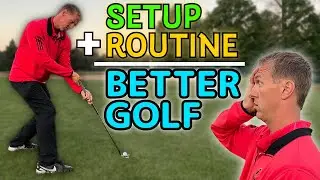Pre Shot Routine + Shot Strategy | Golf Lesson On Course 