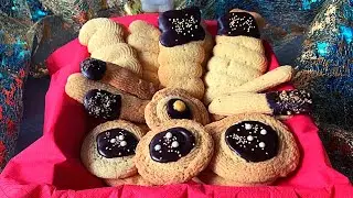 Рождественское печенье // Коробка печенья В ПОДАРОК 🎁 Печенье Новогоднее
