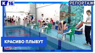 В бассейне «Дельфин» прошли соревнования, посвящённые Международному женскому дню.