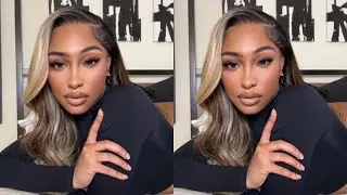 THIS COLOR IS EVERYTHING! SIDE PART BLONDE HIGHLIGHTED 5X5 CLOSURE WIG INSTALL | ASTERIA HAIR