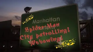 Spider-Man city patrolling!