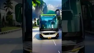Telolet bus #bussid #basurihorn #busmania #basuriairhorn #teloletbasuri #teloletslowmo #fyp