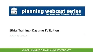 Ethics Training: Daytime TV Edition