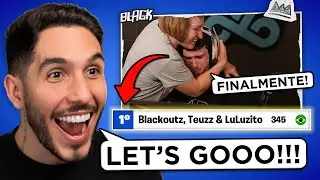 Blackoutz, Teuzz e LuLuzito – TOP 1 na 1ª Cash Cup do Fortnite REMIX 😍