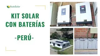 Instalación kit solar con baterías | AutoSolar Perú