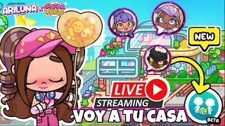 VISITO LAS CASAS DE MIS SUSCRIPTORES 😎 DIRECTO en Avatar World | Ariluna