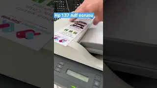Hp 137 Adf sorunu nedenleri - bursa yazıcı tamiri, 