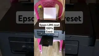 Epson L395 reset 100% #impressora #windows #ocaradaimpressora