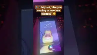 🗣📱 hey siri, “Are you coming to meet my friends?” 😢