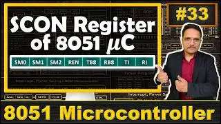 SCON Register in 8051 Microcontroller Explained: Format, Basics, and Functionality