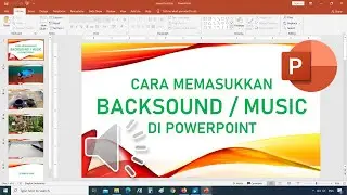 How to Insert Music Background into PowerPoint || Learn Powerpoint