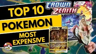 TOP 10 Most Expensive Pokemon Cards in Crown Zenith