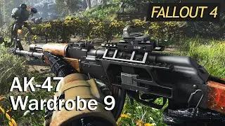 AK-47 From CoD MW 2019 And Wardrobe 9 - Fallout 4 MOTW | 4K