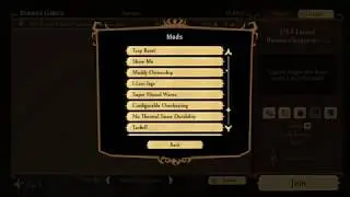 Don't Starve Together - heavily modded dedicated server launch