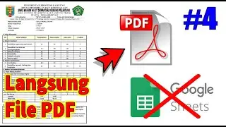 BEGINI CARANYA, DOWNLOAD RAPORT LANGSUNG FILE PDF DENGAN GOOGLE FORMULIR PART#4