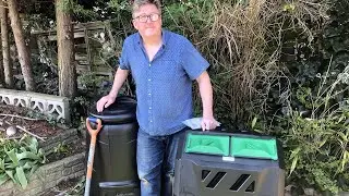 Composting: Blackwall 330 Litre Black Compost Converter & Outsunny 160L Tumbling Compost Bin Review