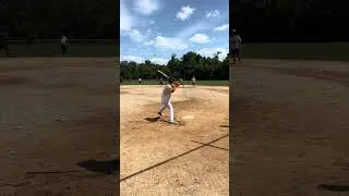 Men’s Slowpitch Softball 🥎 Jayden Russell up to the plate ! 👀💪🏼 #sundayleague #playoffs #asa