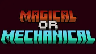 Magical or Mechanical | Minecraft Datapack