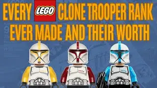 Every lego clone rank minifigure ever made and their worth