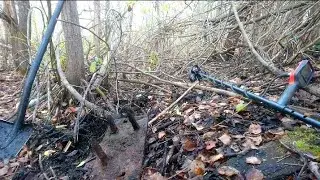 Hard to reach places are the key to success! The swamps have dried up. I dig ferrous metal