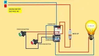 turn on the lights using a circuit Direct Online Starter – DOL Starter