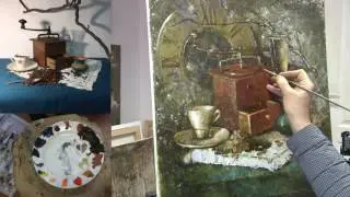 ТЕСТ трансляция Дописываем натюрморт 