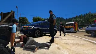 [GTA 5] PATROUILLE AVEC LA GENDARMERIE EN ZONE RURALE | LSPDFR #28