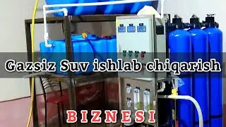 Suv ishlab chiqarish biznesi
