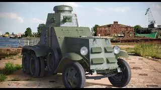 Первый советский серийный бронеавтомобиль БА-27