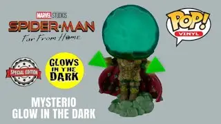 Mysterio Glow In The Dark Funko Pop Vinyl Marvel Spider Man Far From Home GITD Special Edition