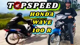 HONDA WAVE 100 R | TOPSPEED WITH GPS