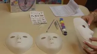 Роспись   Сделай 3 карнавальные маски 4544 4М