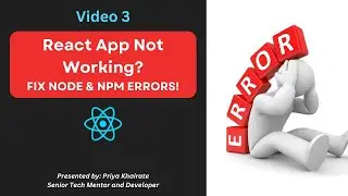 🔹Video 3 | Fixing 