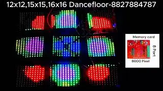 Pixel Led Dance Floor HD 3D Controller.